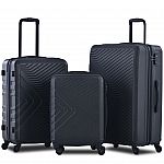 Travelhouse 3-pc Hardshell Luggage Set Hardside Lightweight Suitcase $89.99