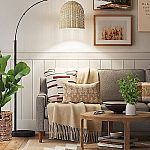 Threshold Addison Arc Floor Lamp (Open Box) $40