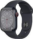 Apple Watch Series 8 GPS + Cellular 41mm $315