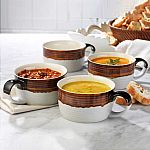 Home Essentials Set of 4 Oversized Mugs $12.97