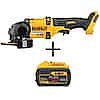 DEWALT FLEXVOLT 60-Volt Li-Ion Small Angle Grinder  + Battery 9Ah $229