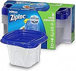 8-Ct Ziploc Food Storage Reusable Containers $3