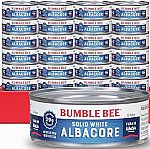 Bumble Bee Albacore Tuna in Water, 5 oz Can (24 Pack) $24
