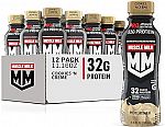 12-Count 11.16-Oz Muscle Milk Pro Series Shake (Cookies 'n Creme) $18.35