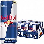24 Cans Red Bull Energy Drink 8.4 Fl Oz $21