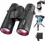 Adasion 12x42 HD Binoculars w/ Universal Phone Adapter $15