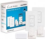 2-Count Lutron Caseta Deluxe Smart Dimmer Switch $97
