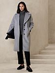 Banana Republic Faux Alpaca Coat $68 + Free Shipping
