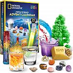 National Geographic Kids Advent Calendar w/ 24 Science Experiments $25.99 