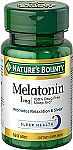 180-Count 1mg Nature's Bounty Melatonin Tablets $2.79
