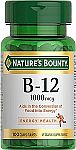 2X 100 Tablets Nature's Bounty Vitamin B12 1000mcg $4.46