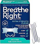 44-Ct Breathe Right Nasal Strips $11