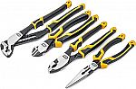 GEARWRENCH 4 Piece PITBULL Dual Material Mixed Plier Set $42.49