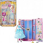 Mattel Disney Princess Toys, Cinderella Fashion Doll and Friend $11