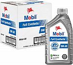 6-Pack 1-Quart Mobil Full Synthetic Motor Oil (5W-30) $19.64