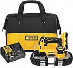 DEWALT ATOMIC 20V MAX* Brushless Cordless 1-3/4 in. Compact Bandsaw Kit (DCS377Q1) $169