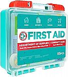 Be Smart Get Prepared 85 Piece First Aid Kit $6
