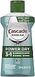 2 x Cascade Platinum Dishwasher Rinse Aid 8.45 oz $6.63