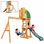 KidKraft Hawk Tower Wooden Swing Set $188