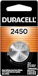 Duracell 2450 3V Lithium Battery $2