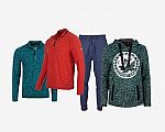 2-pk Canada Weather Gear Men's Fleece-Dye Supreme Soft 1/4 Zip $29.99 and more