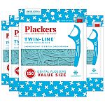 600-Ct Plackers Twin-Line Dental Flossers $5.99