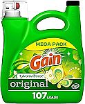 154-Oz Gain + Aroma Boost Liquid Laundry Detergent (Original Scent) $11.14