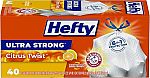 3 x 40 Count Hefty Ultra Strong Tall Kitchen Trash Bags 13 Gallon $13.48