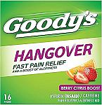 16 Count Goody's Hangover Powders Packets $3.67