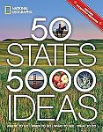 50 States, 5,000 Ideas: Where to Go, When to Go Book $8.50 & more