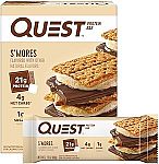 4 Count Quest Nutrition S'mores Protein Bar $4.40