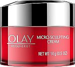 Face Moisturizer by Olay Regenerist Micro-Sculpting Cream Face Moisturizer 0.5 oz $5