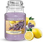 Yankee Candle Lemon Lavender Scented 22oz Large Jar (2 for $19.60)