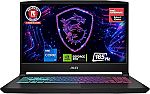 MSI Thin 15 15.6” 144Hz FHD Gaming Laptop (i7-12650H RTX 4050 16GB 512GB) $719 and more