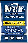 13 oz Kettle Brand Potato Chips Sea Salt & Vinegar $3.49