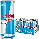 24-pack 8.4 fl oz Red Bull Sugar Free Energy Drink $20.90