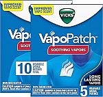 10-Ct Vicks VapoPatch $5.98