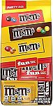 M&M'S Milk Chocolate, Peanut & Peanut Butter Fun Size Variety Pack 19.41 Oz $4.55