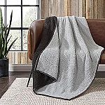 50" x 60" Eddie Bauer Reversible Throw Blanket $11