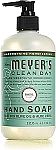 12.5-Oz Mrs. Meyer's Clean Day Liquid Hand Soap (Basil) $2.85