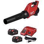 Milwaukee M18 FUEL Brushless Cordless Handheld Blower + 2 x 5Ah Batteries Starter Kit $199 and more