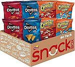 40 Count Frito Lay Doritos & Cheetos Mix Variety Pack $15