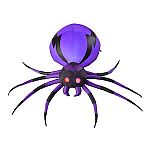 6' Home Accents Holiday Airblown LED Hanging Spider $24.98