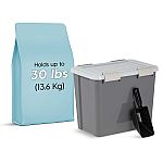 Iris USA Airtight 30-Lb Capacity Pet Food Container w/ Scoop $14.99