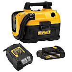 DEWALT 20-volt Max 2-Gallon Cordless Wet/Dry Shop Vacuum, battery included $99