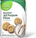 Amazon Fresh All Purpose Flour, 5 lb $2.49