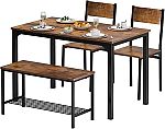 SogesPower Dining Room Table Set 43" Kitchen Table Set $70