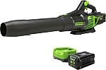 Greenworks Refurbished 80V Handheld Blower (2Ah + 2.5Ah Battery + Charger) $129.99