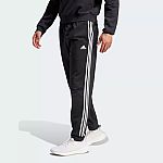 adidas men Essentials Warm-Up Tapered 3-Stripes Track Pants $10 and more