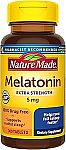 300-Count Nature Made Melatonin 5mg Tablets 2 for $6.97
